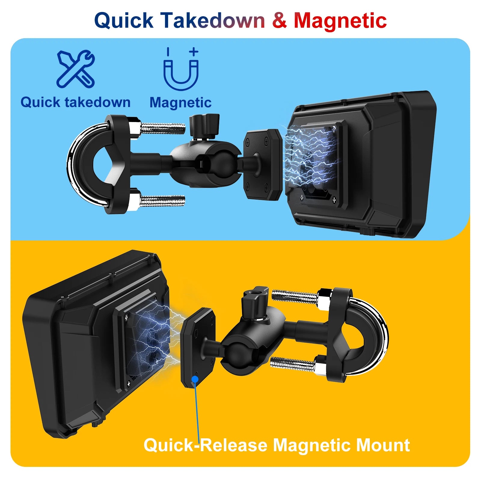 CarPlay Moto 6" Pantalla MIPI HD - WiFi Dual Band y Antirrobo