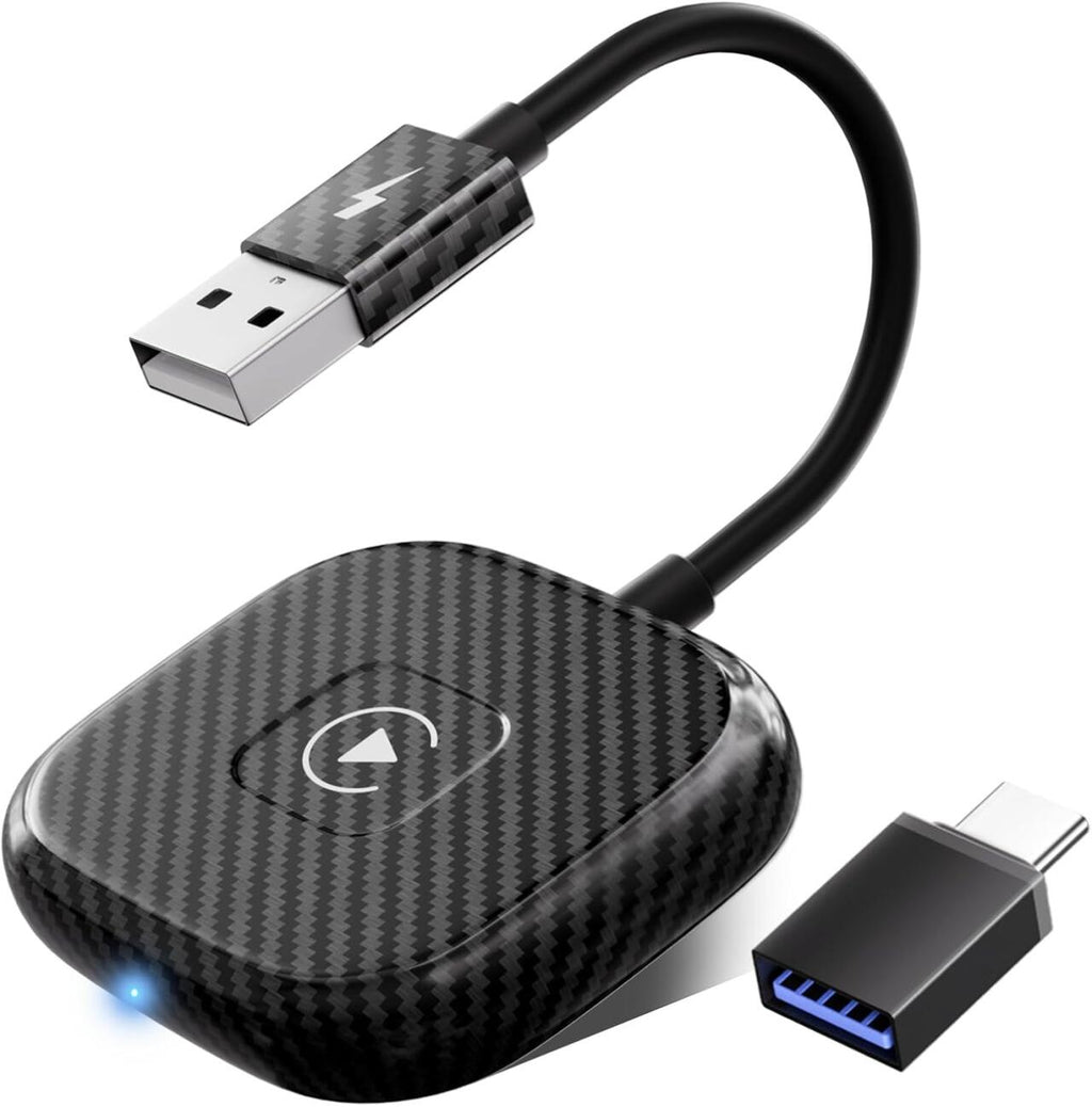 Adaptador CarPlay Inalámbrico para iPhone - Plug & Play Universal